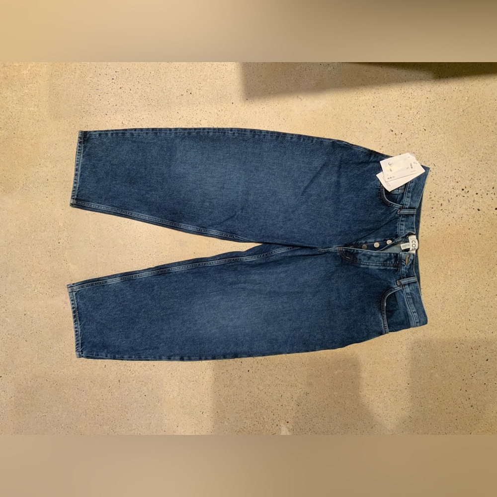 COS barrel leg jeans